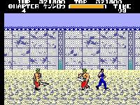 Hokuto no Ken sur Sega Master System